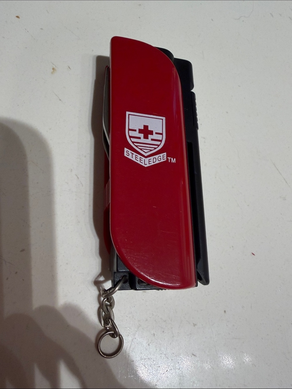 Red Multi-Tool Keychain